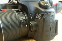 Canon eos 60d, med STM objektiv