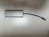 Deltaco USB-C Dockningsstation med HDMI m.m.