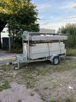 Ställningstrailer 115m² aluminium