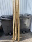 Bambu rör/stöd/pinnar/byggmaterial