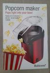 Hot Air Popcorn Maker 1200W Ingen olja behövs Ny