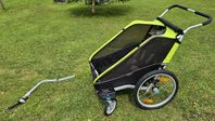 Thule Cheetah XT 2 - dubbelvagn/cykelvagn