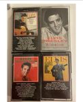 Elvis Presley 4 st kasettband 