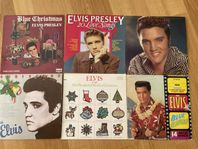 Elvis Presley 6 st LP skiva vinyl 