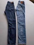 Levis jeans rak modell 511 storlek 27/32 Lee jeans 15 år