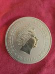 Australian Koala mynt 1 kilo rent silver