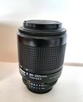 Nikon objektiv Nikkor zoom 80-200 mm f4,5-f5,6 D