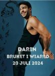 2st konsert biljetter till Darin på Bruket 