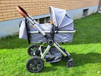 Barnvagn set inklusive babyskydd från Kinderkraft