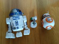 Star Wars figurer och lampa