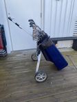 Golfset med bag