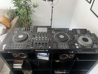 XDJ XZ + CDJ NEXUS 2000 + STUDIO MONITORER OCH BORD