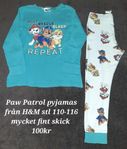 Paw Patrol pyjamas stl 110/116