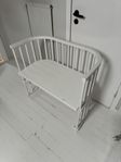 Babybay bedside crib med madrass 