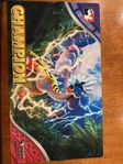 Pokémon champion playmat 