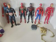 6 st marvelfigurer