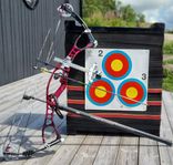 Hoyt Alpha Elite Compound Pilbåge och Piltavla