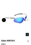 “Sportglasögon/cykelglasögon UV400 100%UV från Spiuk.