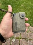 handgjord plånbok i äkta läder