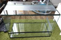 Terrarium (glas med skjutdörrar, 91 liter)