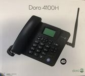 Doro 4100H. Fast telefon med GSM simkort