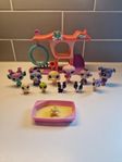 Littlest Pet shop lekplats och figurer