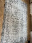 Wool rug 270 x170 cm - light green and gray colors