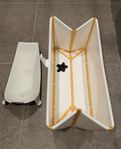 badbalja - Stokke Flexi Bath Bundle - badstöd - gul