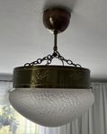 Fin taklampa, lampa, belysning, glas, inredning