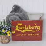 Gammal Carlsberg ölback 