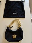 Versace mini väska tyg guld 