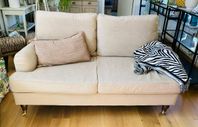 2-3 sitsig Oxford soffa