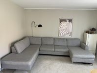 Mio  toronto rymlig 4 sits soffa med divan och schäslong 