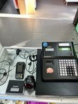 Kassaregister SAM4S 280 inkl kontrollbox, scannare, kort..