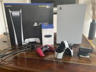 Playstation 5  Digital Edition med tillbehör 