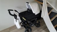 Emmaljunga barnvagn super viking komplett med tillbehör 