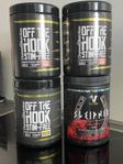 PWO koffeinfria 3st off-the-hook-stim-free och Sleipner