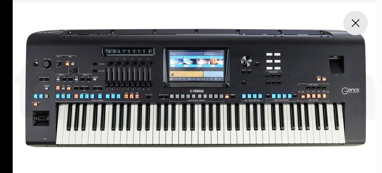 Yamaha Genos keyboard 