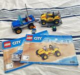 Lego City 60082 Dune buggy trailer