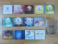 13 st CD från Melodifestivalen & Eurovision Song Contest