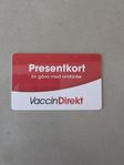 Presentkort VaccinDirekt 1230 sek