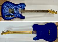 Blue Paisley Tele med Seymour Duncan Pickups.