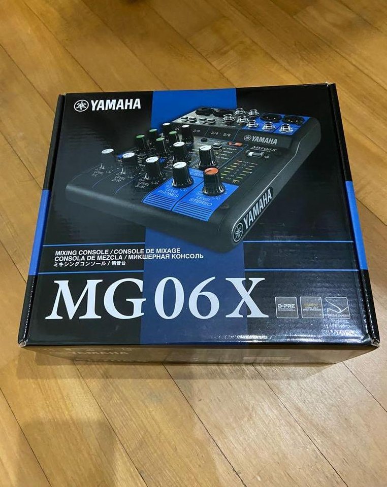 Yamaha mg06x mixer 