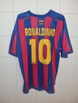 Barcelona 10 tröja Ronaldinho