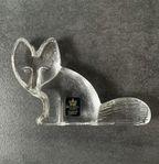 Lisa Larson Royal Krona Djur i frihet glas figurin