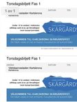 Karlskrona Skärgårdsfest Torsdagsbiljetter 
