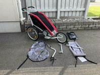 Thule Chariot cougar 1 cykelvagn löpvagn gåvagn 