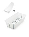 tokke Flexibath X-Large Bundle + newborn support 3 (vit)