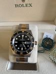 Rolex submariner 126613LN G/S oanvänd 