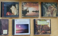 CD-skivor (10st) Carola, John Mayer, Avslappningsmusik
